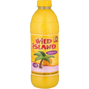 Wild Island Pine Granadilla Concentrated Dairy Blend 1L