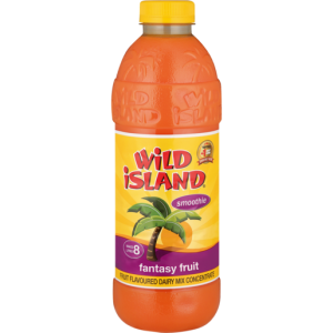 Wild Island Smoothie Fantasy Fruit Concentrated Dairy Blend 1L