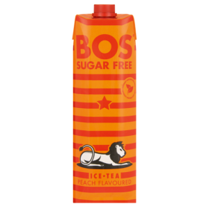 Bos Sugar Free Peach Flavoured Ice Tea Carton 1L