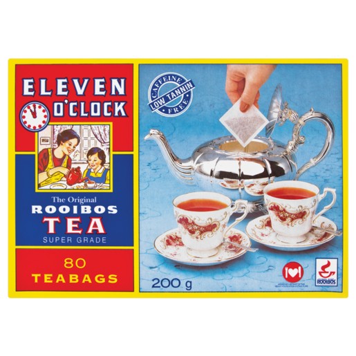 Eleven O' Clock Rooibos Teabags 80 Pack