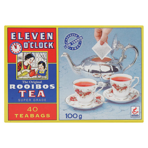 Eleven O'Clock Rooibos Teabags 40 Pack