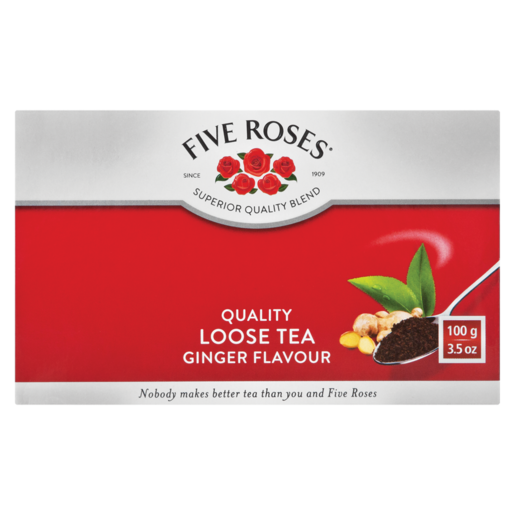 Five Roses Ginger Flavoured Loose Tea 100g