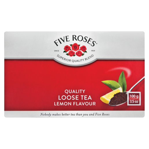 Five Roses Lemon Flavoured Loose Tea 100g