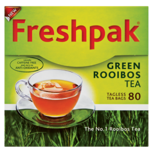 Freshpak Green Rooibos Teabags 80 Pack