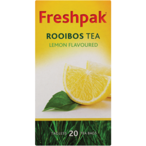 Freshpak Lemon Flavoured Rooibos Teabags 20 Pack