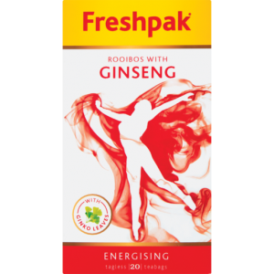 Freshpak Rooibos With Ginseng Teabags 20 Pack