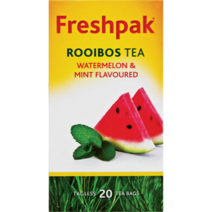 Freshpak Watermelon & Mint Flavoured Rooibos Teabags 20 Pack