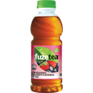 Fuze Red Fruit Flavoured Ice Tea Bottle 500ml