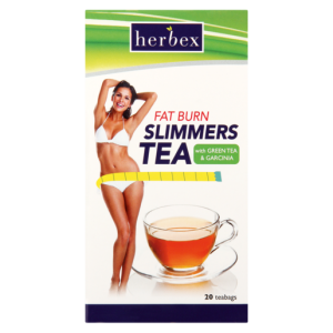 Herbex Fat Burn Slimmers Tea With Green Tea & Garcinia 20 Pack