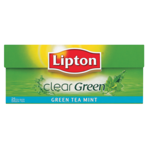 Lipton Clear Green Mint Flavoured Teabags 25 Pack