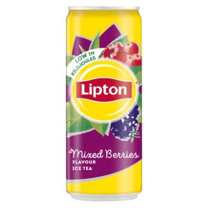 Lipton Mixed Berries Flavoured Ice Tea Can 330ml