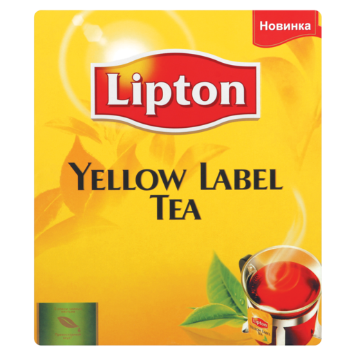 Lipton Yellow Label Tagged Teabags 100 Pack