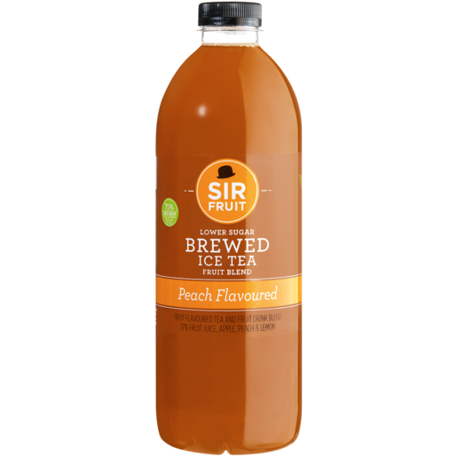 Sir Fruit Brewed Peach Flavoured Ice Tea 1.5L