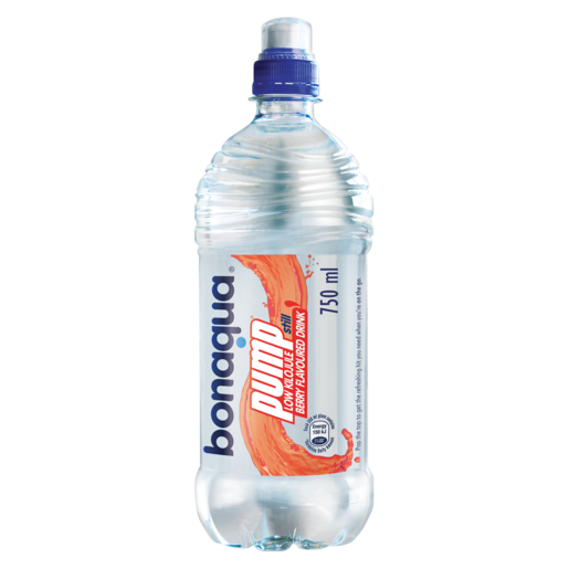 Bonaqua Pump Berry Flavoured Still Water 750ml