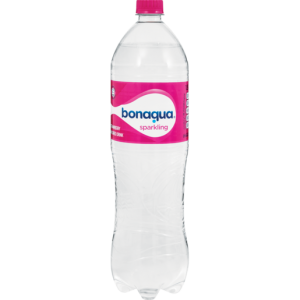 Bonaqua Sparkling Strawberry Flavoured Water Bottle 1.5L