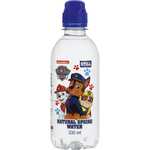 Paw Patrol Natural Stiil Spring Water Bottle 330ml