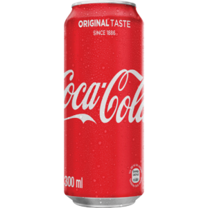 Coca-Cola Original Soft Drink Can 300ml