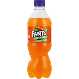 Fanta Orange Soft Drink Bottle 440ml