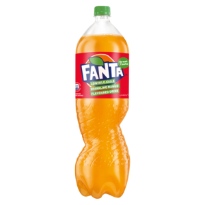 Fanta Sparkling Mango Flavoured Soft Drink Bottle 2L