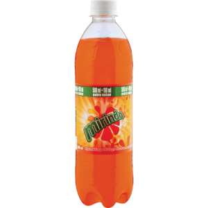 Mirinda Orange Flavoured Soft Drink Bottle 600ml