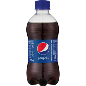 Pepsi Regular Soft Drink Bottle 330ml