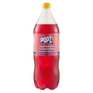 Popz! Raspberry Flavoured Soft Drink 2L