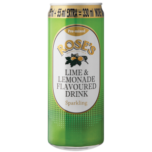 Rose's Sparkling Lime & Lemonade Flavoured Drink 330ml