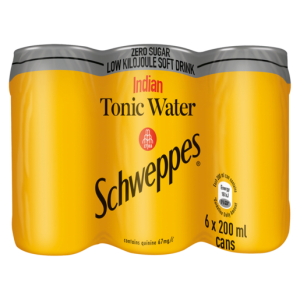 Schweppes Indian Tonic Zero 6x200ml