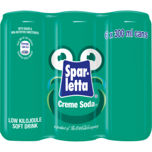 Spar-Letta Creme Soda Soft Drink Can 330ml