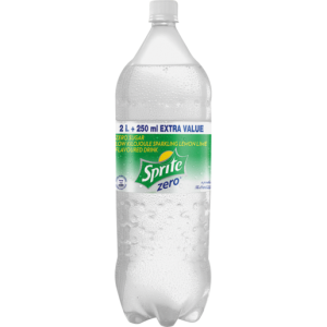 Sprite Zero Sparkling Lemon Flavoured Soft Drink 2.25L