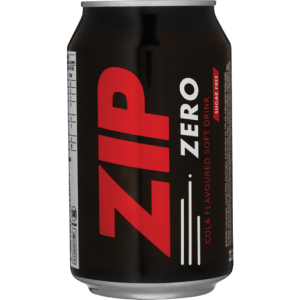 Zip Cola Zero Soft Drink Can 330ml