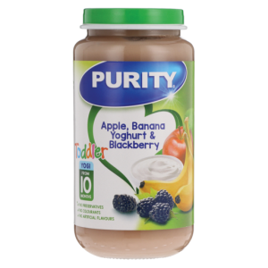 Purity Apple, Banana, Yoghurt & Blackberry Baby Food 250ml