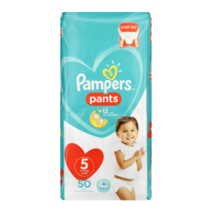 Pampers Pants Size 5 Disposable Diapers 50 Pack