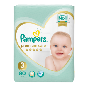 Pampers Premium Care Size 3 Diapers 80 Pack