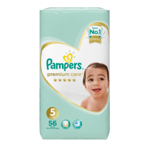 Pampers Premium Care Size 5 Diapers 56 Pack