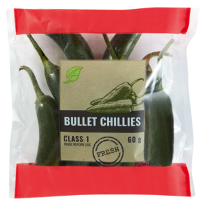 Bullet Chillies Pack 60g