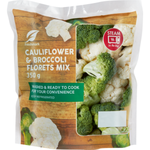 Cauliflower & Broccoli Florets Mix 350g