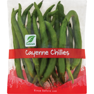 Cayenne Chillies Pack 100g