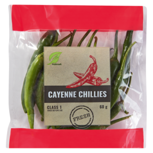 Cayenne Chillies Pack 60g