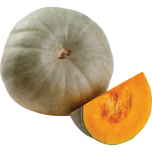 Cut Queen Pumpkin Per kg