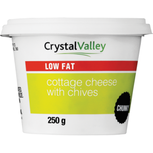 Crystal Valley Low Fat Chives Cottage Cheese 250g