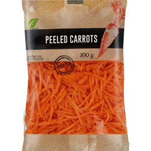 Peeled Carrots 100g