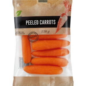 Peeled Carrots 120g