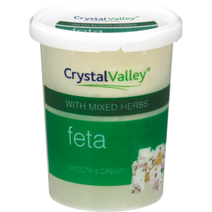 Crystal Valley Mixed Herbs Feta Cheese 400g