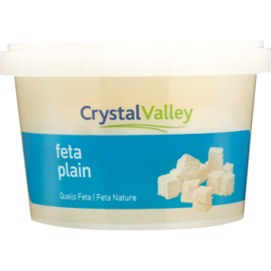 Crystal Valley Plain Feta Cheese 200g