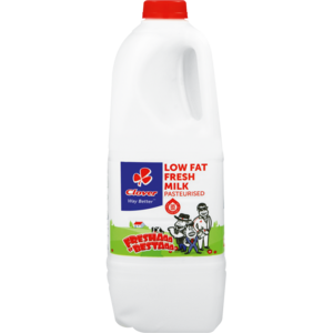 Clover Low Fat Fresh Milk Bottle 2L