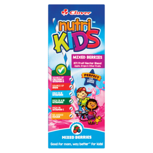 Clover Nutri Kids Mixed Berries Fruit Nectar Box 200ml