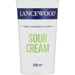 Lancewood Fresh Sour Cream 250g