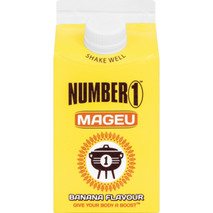 Number 1 Banana Flavoured Cream Carton 500ml