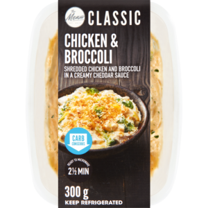 The Menu Classic Chicken & Broccoli Ready Meal 300g